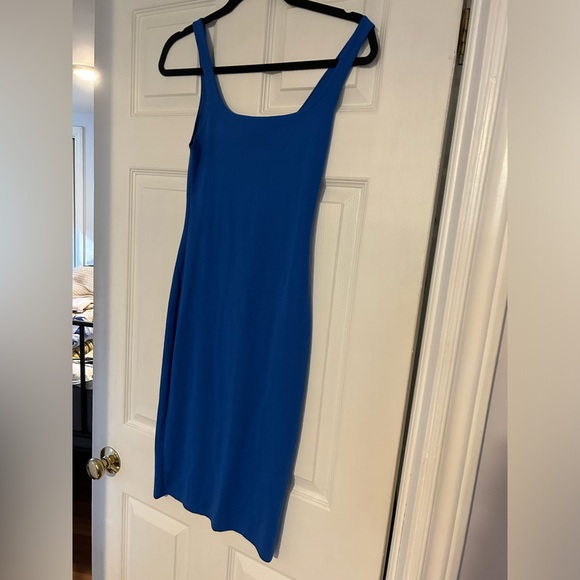 Zara sleek blue dress NWT!! - Picture 2 of 3